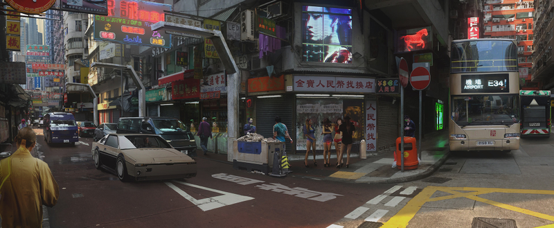 Illustration for article titled The Incredible Art Of The Ghost In The Shell Movie